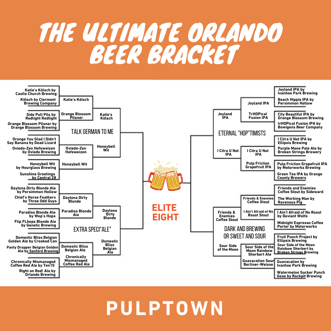 Ultimate Orlando Beer Bracket Elite 8